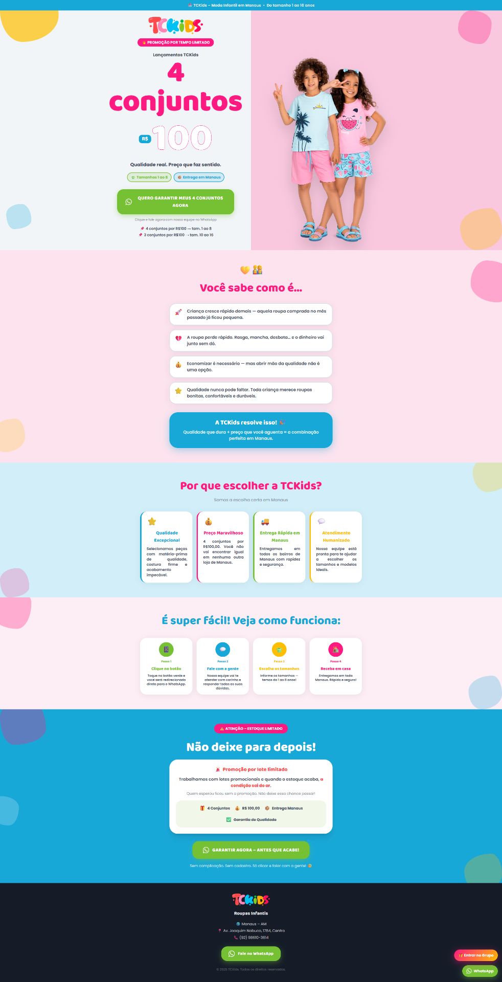 TCKids Moda Infantil